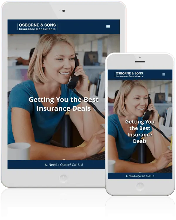 Osborne and Sons Responsive Web Design