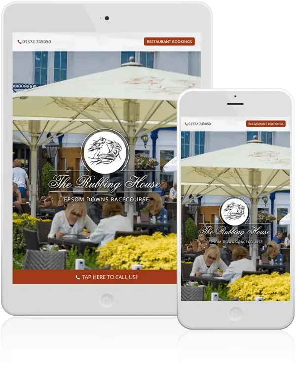 The Rubbing House Responsive Web Design
